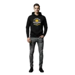 Som Ute Dike Only Hoodie Vintage Washed Cotton Relaxed Fit Unisex - Image 4