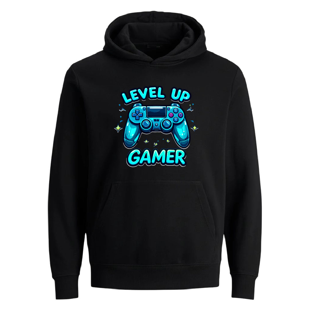 level up gamer shirt Level Up Hoodie The Ultimate Fit for the Next Stage of You - Image 1